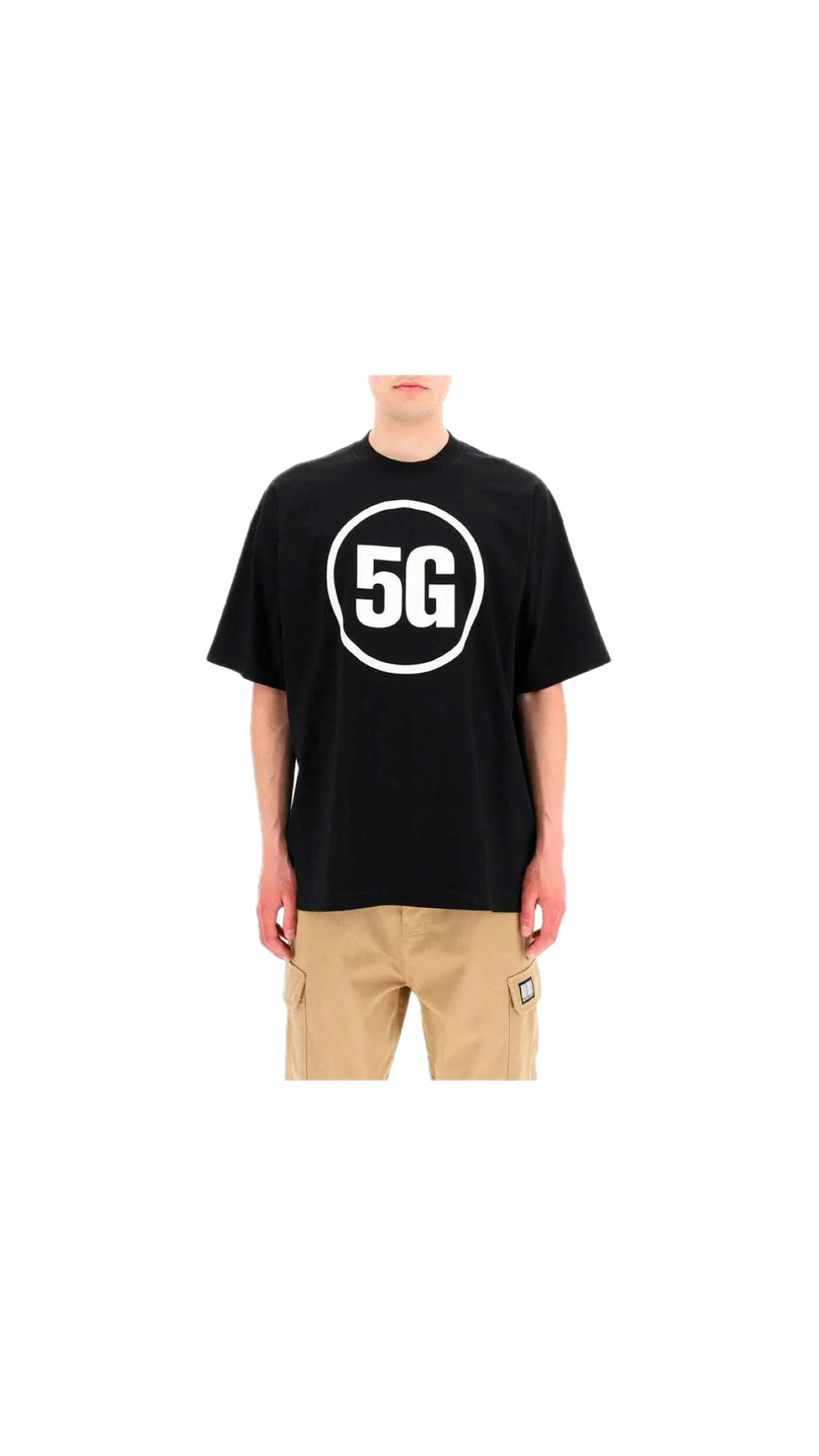 VETEMENTS “5G” OVERSIZED T-SHIRT