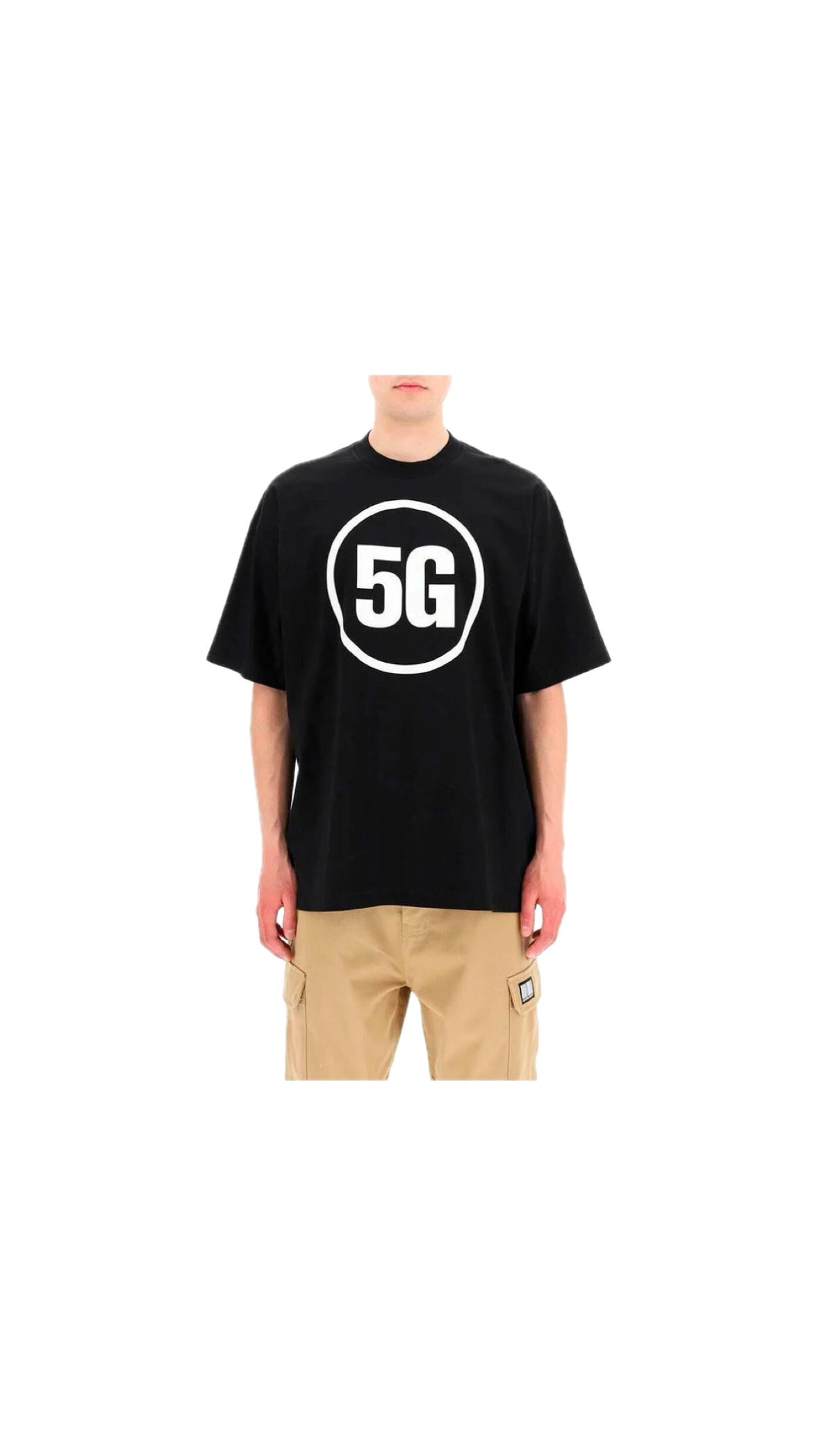 VETEMENTS “5G” OVERSIZED T-SHIRT
